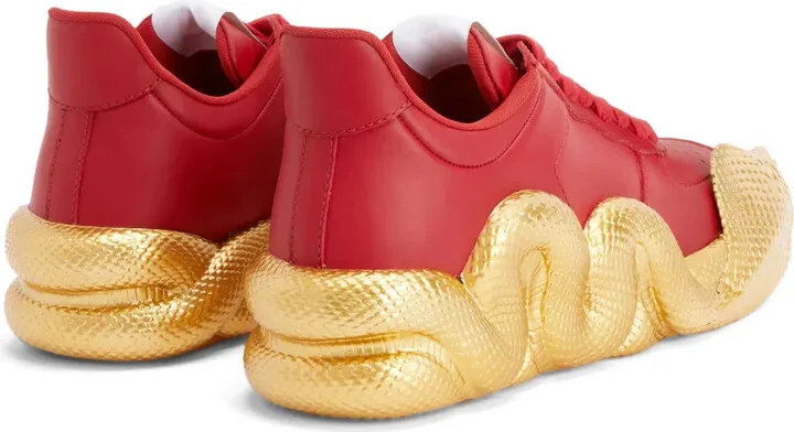 Cobras low-top leather sneakers - Image 3