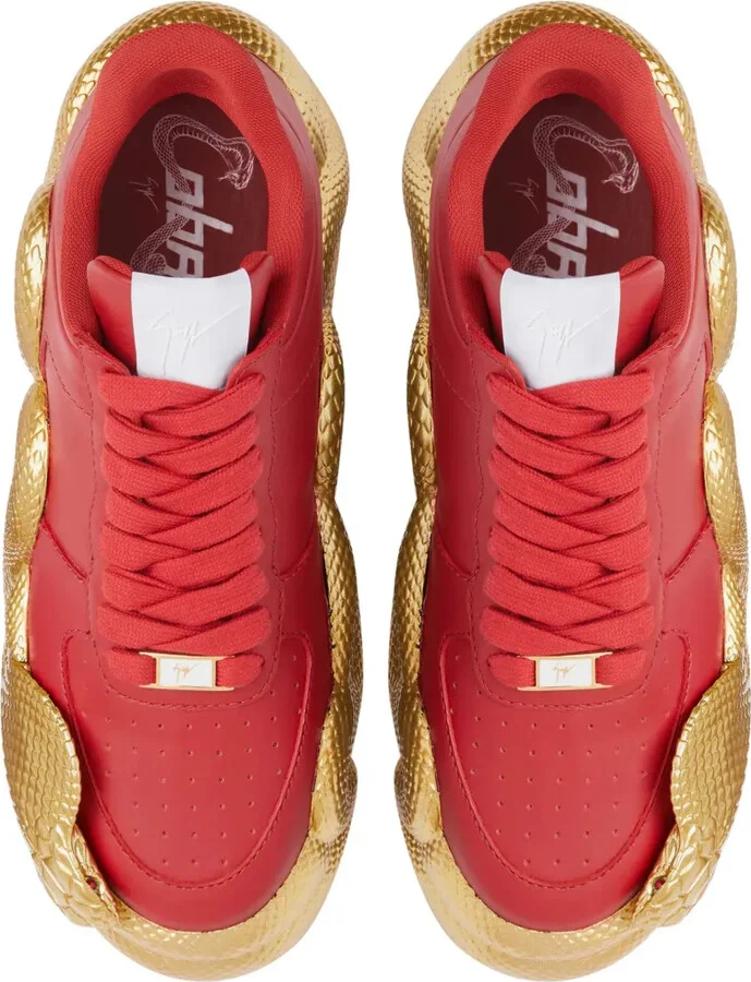 Cobras low-top leather sneakers - Image 4