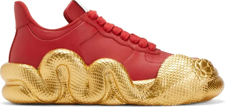 Cobras low-top leather sneakers