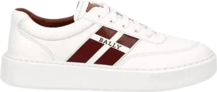 Coby 6240536 Men's White Lamb Leather Sneakers Size 11.5
