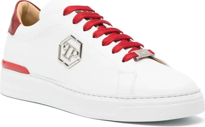Cocco Hexagon low-top leather sneakers - Image 2