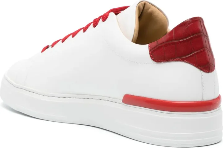 Cocco Hexagon low-top leather sneakers - Image 3
