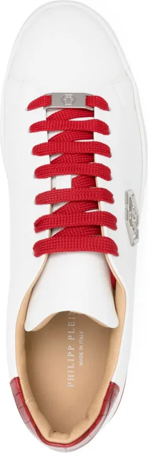 Cocco Hexagon low-top leather sneakers - Image 4