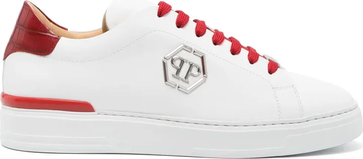 Cocco Hexagon low-top leather sneakers