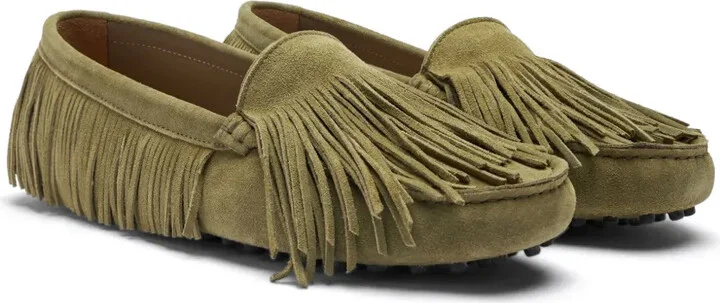 Cochise fringe-detail suede loafers - Image 2