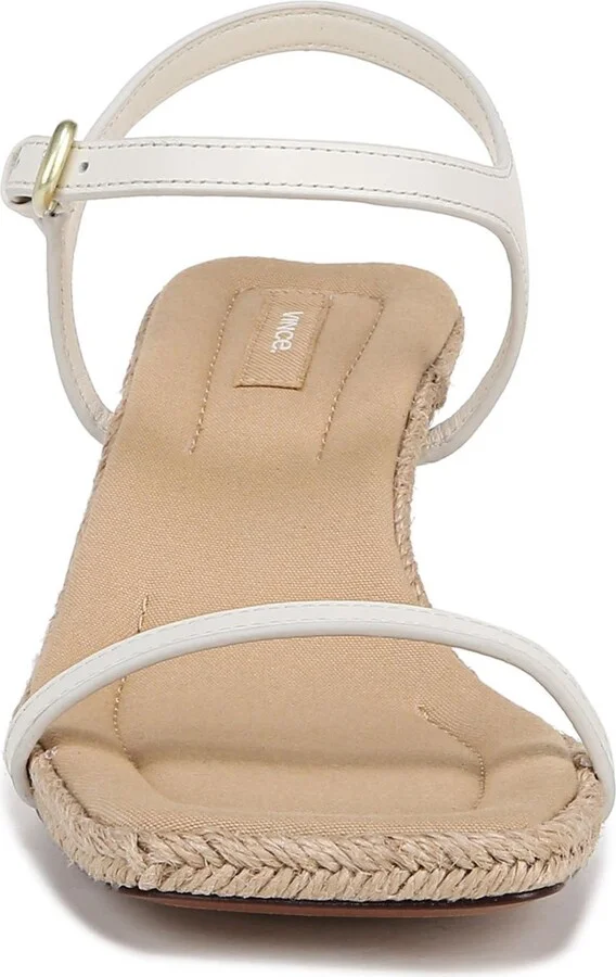 Coco Ankle Strap Espadrille Kitten Heel Sandal - Image 4