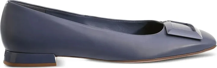 Coco buckle-embellished ballet flats