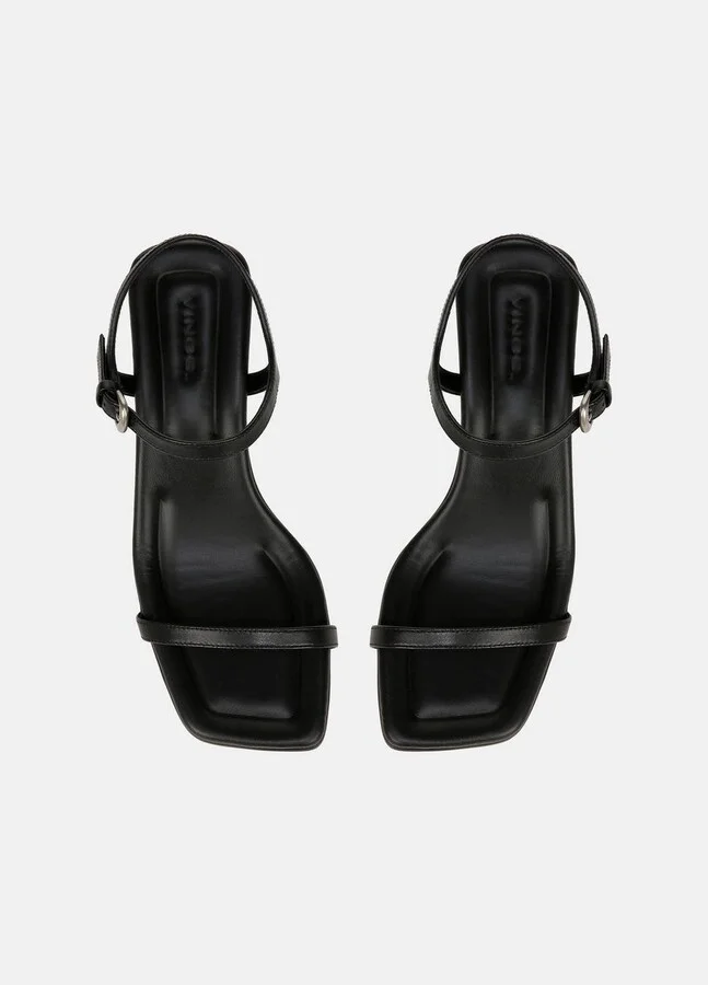 Coco Leather Heeled Sandal - Image 4
