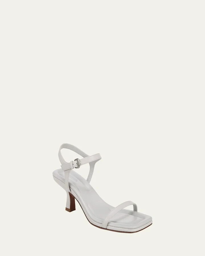 Coco Leather Kitten-Heel Sandals - Image 2
