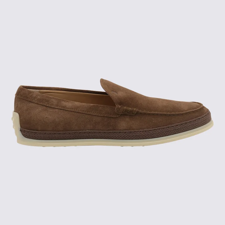 Cocoa Suede Slip On Sneakers