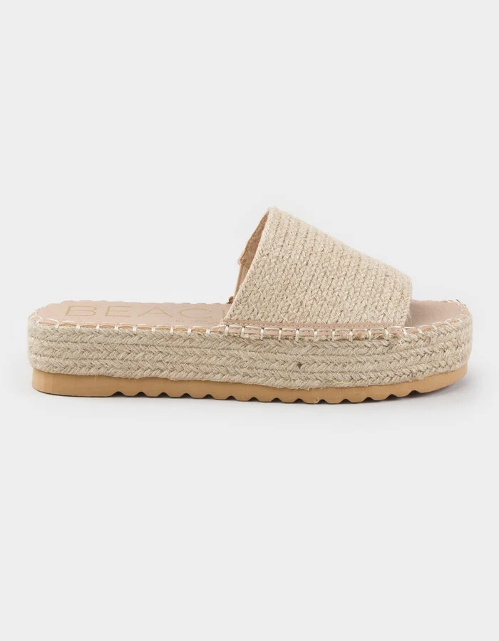 COCONUTS by Matisse Del Mar Womens Platform Slide Sandals - Image 2