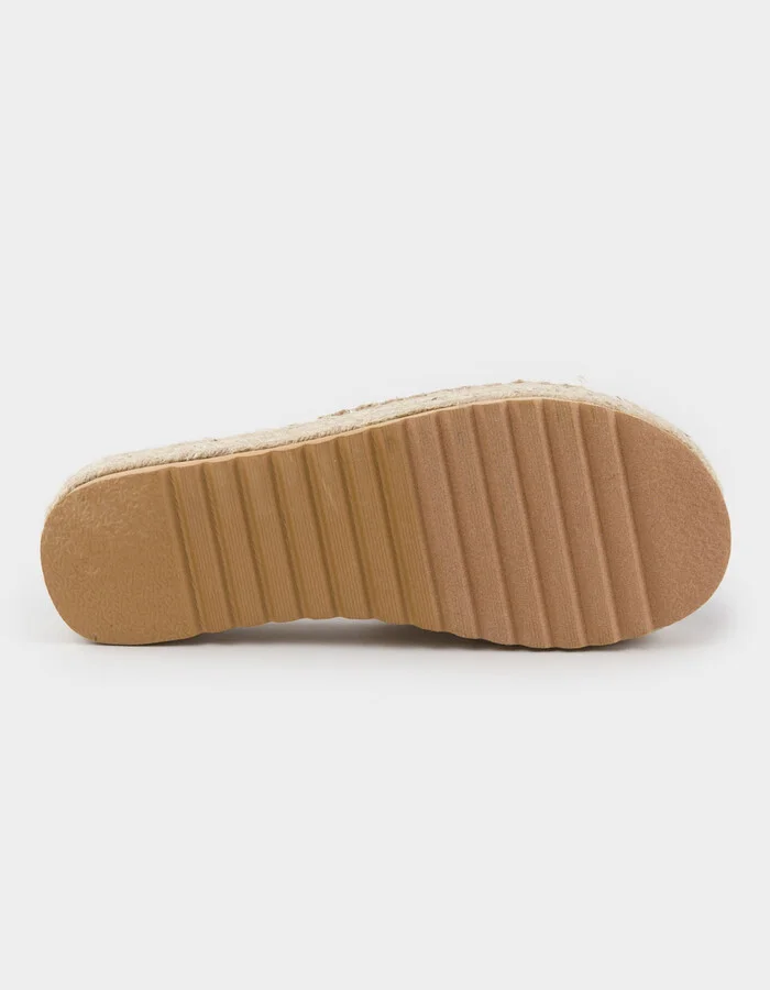 COCONUTS by Matisse Del Mar Womens Platform Slide Sandals - Image 3
