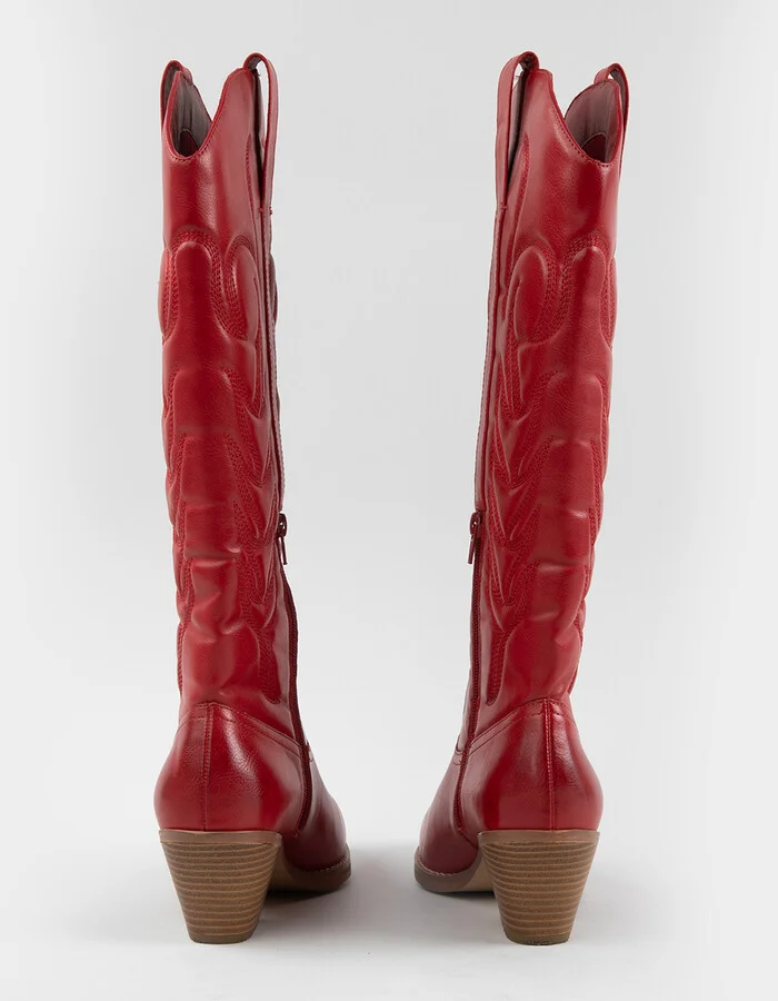 COCONUTS by Matisse Dixie Womens Tall Western Boots - Image 3