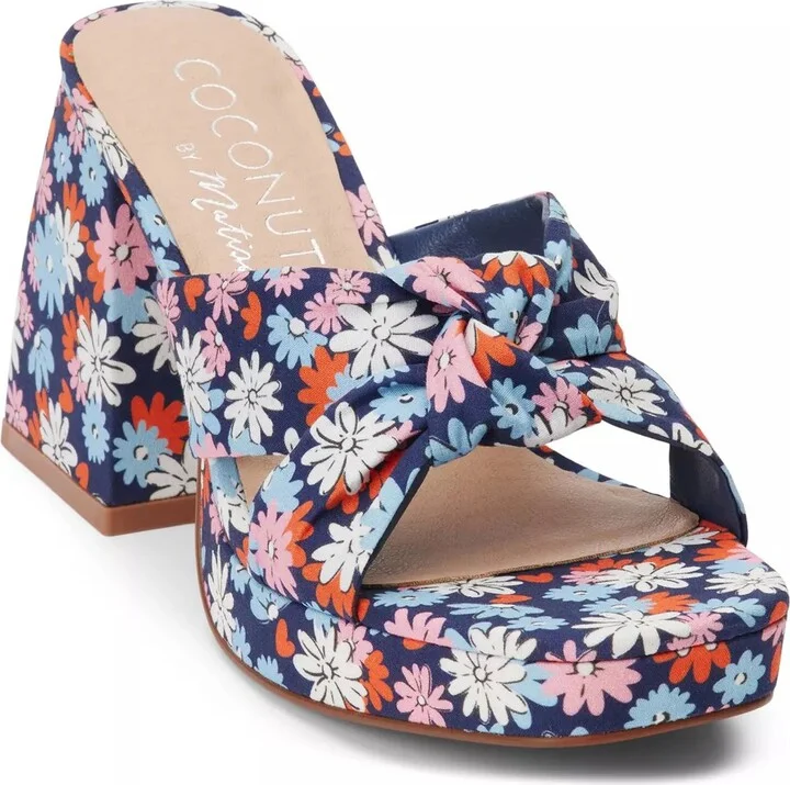 Navy/Multicolor Floral Print