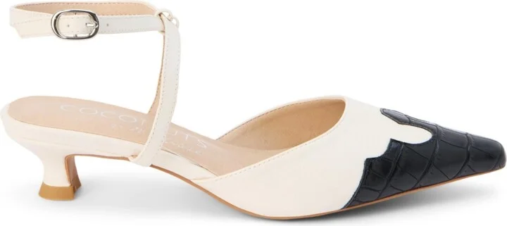 Coconuts by Matisse Florence Heel - Ivory/black - Image 2