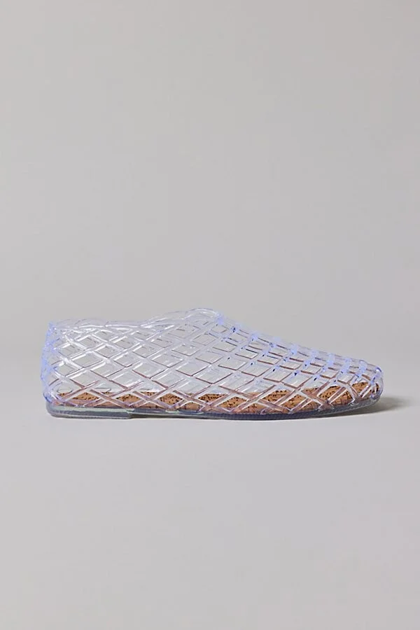 Coconuts By Matisse Footwear Marlow Jelly Flat in Clear - Image 3