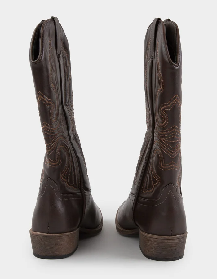COCONUTS by Matisse Legend Womens Vegan Western Boots - Image 4