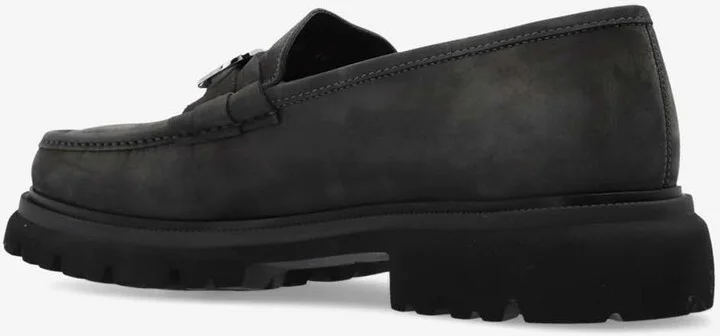 Cocoon Gancini Plaque Leather Loafers - Image 2