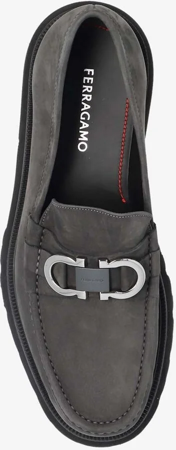 Cocoon Gancini Plaque Leather Loafers - Image 3
