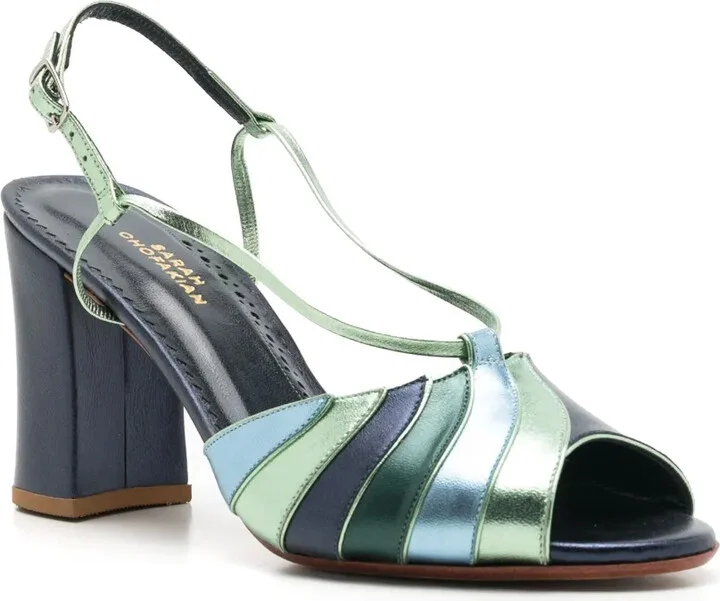 Cocteau 75mm slingback sandals - Image 2
