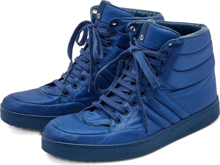 Coda quilted high-top sneakers