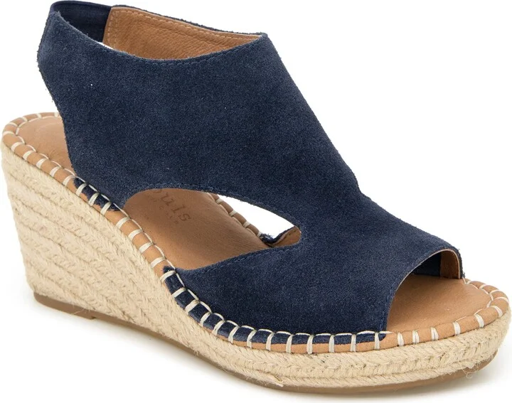 Navy Suede