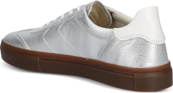 Cody metallic leather sneakers - Image 3