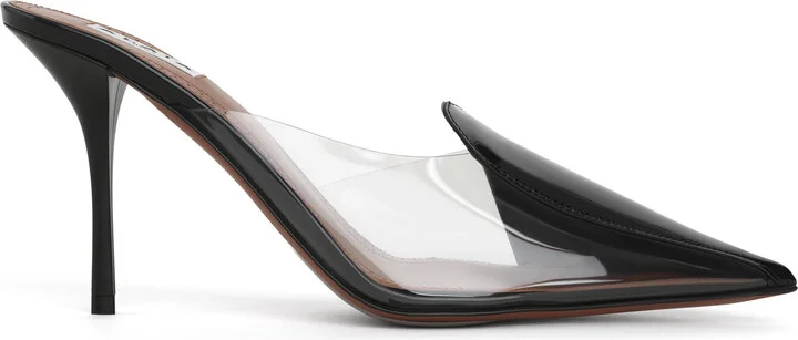 Cœur Patent Leather Mules