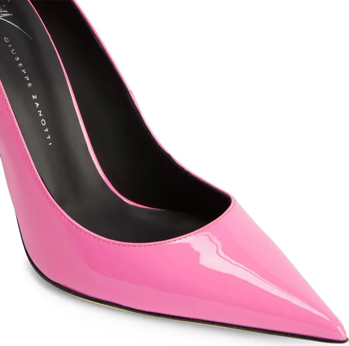 Cohralise 105mm leather pumps - Image 4