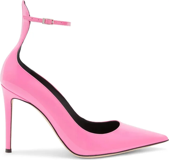 Cohralise 105mm leather pumps