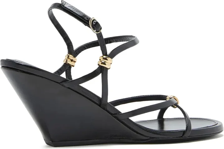 Coil strappy wedge sandals - Image 3
