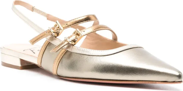 Coimbra leather ballerina shoes - Image 2