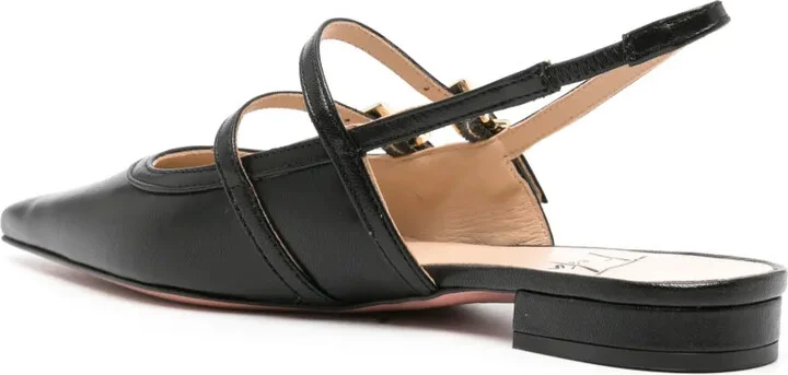 Coimbra leather slingback pumps - Image 3