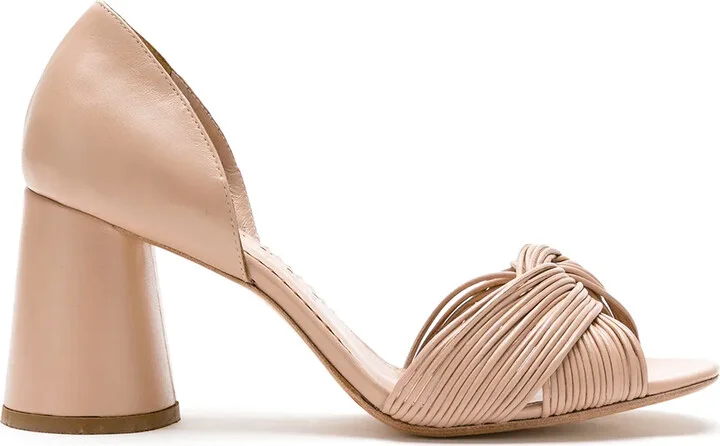 Colagem leather sandals