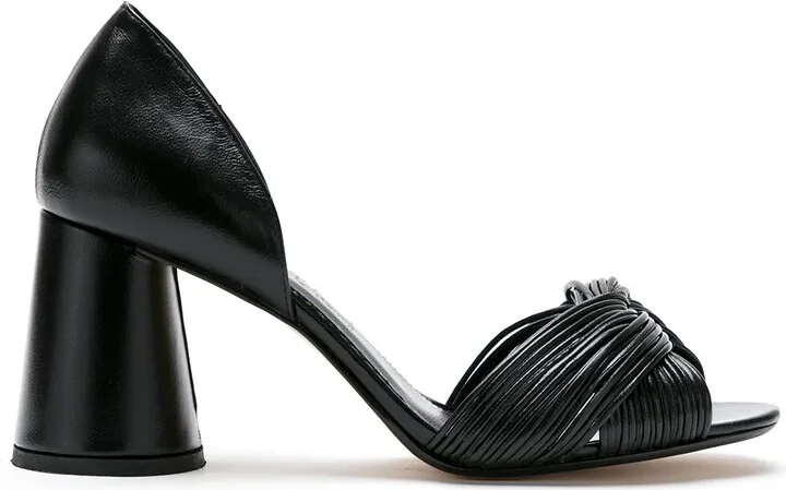 Colagem leather sandals