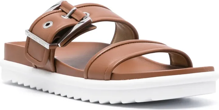 Colby leather slide sandals - Image 2