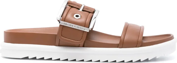 Colby leather slide sandals