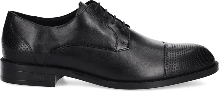 Colby perforated-cap derby shoes
