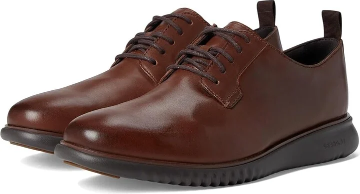 Cole Haan 2.Zerogrand Decon Plain Oxfords Men's Lace-up Boots Brown Leather : 7 D - Medium, Suede