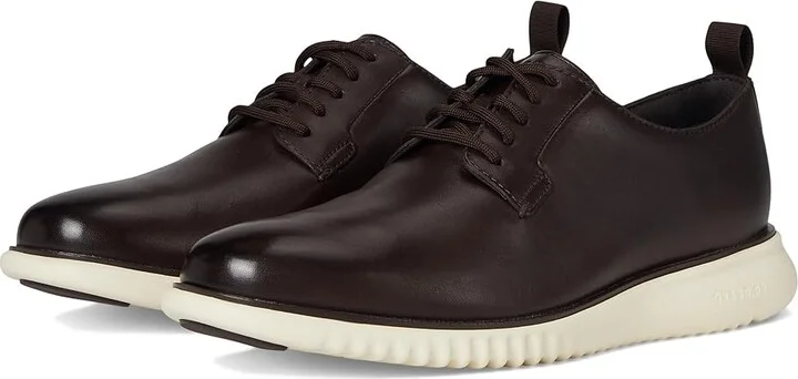 Cole Haan 2.Zerogrand Decon Plain Oxfords Men's Lace-up Boots Dark Chocolate/Ivory : 8 D - Medium, Suede