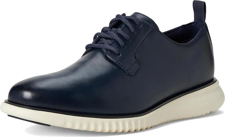 Cole Haan 2.Zerogrand Decon Plain Oxfords Men's Lace-up Boots Navy Blazer/Ivory : 7 D - Medium, Suede - Image 5