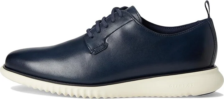 Cole Haan 2.Zerogrand Decon Plain Oxfords Men's Lace-up Boots Navy Blazer/Ivory : 7 D - Medium, Suede - Image 6