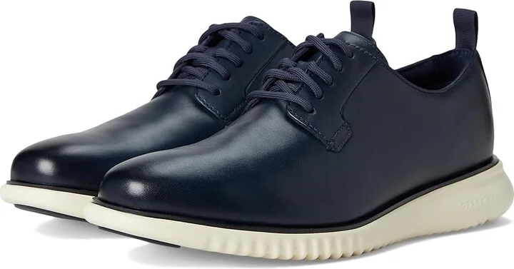 Cole Haan 2.Zerogrand Decon Plain Oxfords Men's Lace-up Boots Navy Blazer/Ivory : 7 D - Medium, Suede