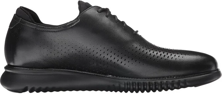Cole Haan 2.Zerogrand Laser Wing Tip Oxford Lined Men's Lace up casual Shoes Black Leather/Black : 14 D - Medium - Image 8