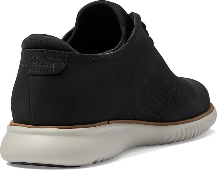 Cole Haan 2.Zerogrand Laser Wing Tip Oxford Lined Men's Lace up casual Shoes Black Nubuck/Grey : 7 D - Medium, Leather/Nubuck - Image 5