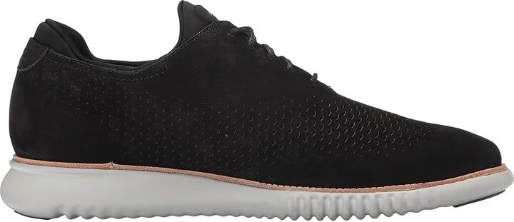 Cole Haan 2.Zerogrand Laser Wing Tip Oxford Lined Men's Lace up casual Shoes Black Nubuck/Grey : 7 D - Medium, Leather/Nubuck - Image 8
