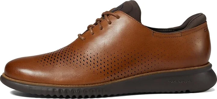 Cole Haan 2.Zerogrand Laser Wing Tip Oxford Lined Men's Lace up casual Shoes British Tan/Java : 10 D - Medium, Leather - Image 7