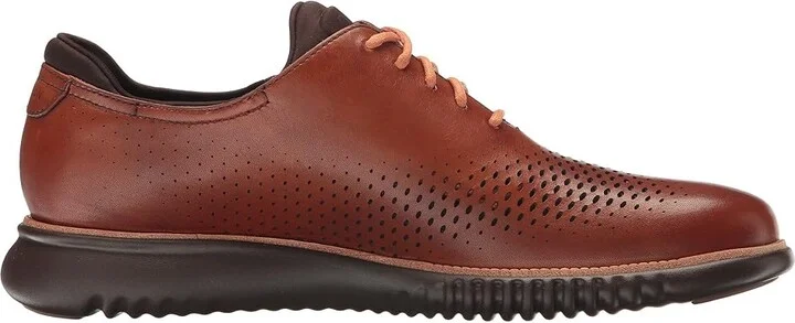 Cole Haan 2.Zerogrand Laser Wing Tip Oxford Lined Men's Lace up casual Shoes British Tan/Java : 10 D - Medium, Leather - Image 8