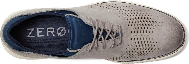 Cole Haan 2.Zerogrand Laser Wing Tip Oxford Lined Men's Lace up casual Shoes Sea Stone Nubuck/Big Dipper/Ivory : 9 W - Wide - Image 2