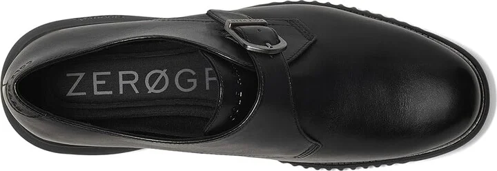 Cole Haan 2.Zerogrand Monk Strap Men's Lace-up Boots Black/Black : 7 D - Medium, Leather - Image 2